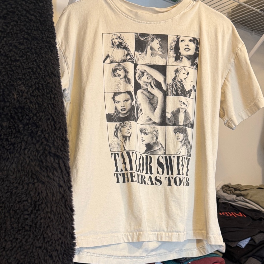 Taylor Swift Eras Tour Beige Tee